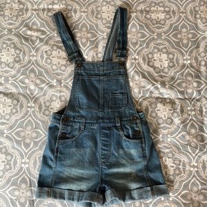 Free People overall shorts
